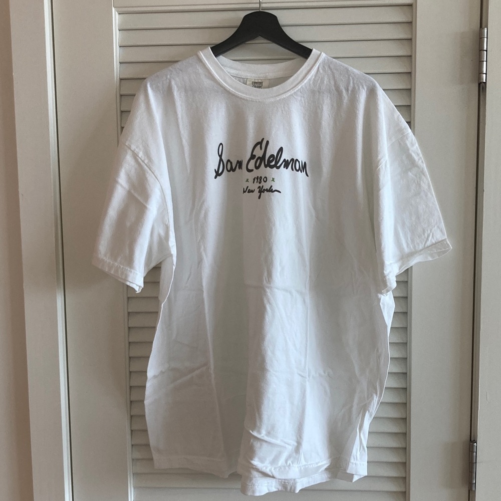 Sam Edelman White Graphic Tee